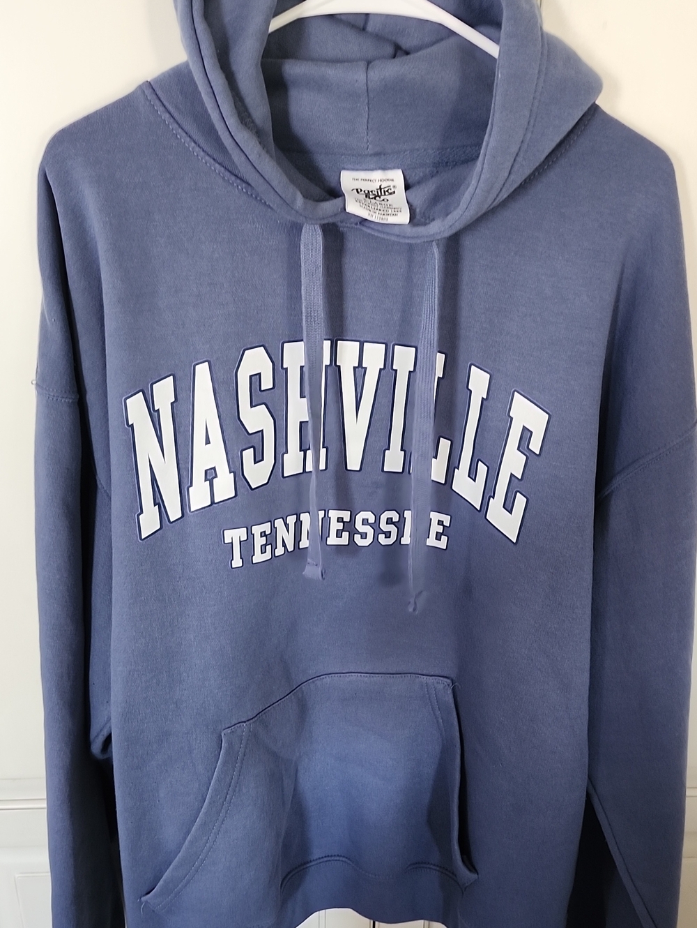 Pacific & Co Blue Nashville Tennessee Hoodie Sweatshirt